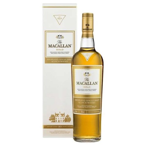 Macallan Gold Speyside Single Malt Scotch Whisky - Premium Quality